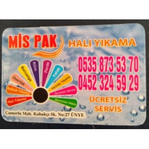 mispak hali yikama 0535 873 53 70 ordu unye reklamim net