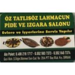 Öz Tatlısöz Lahmacun ve Kebap Salonu 05525937373